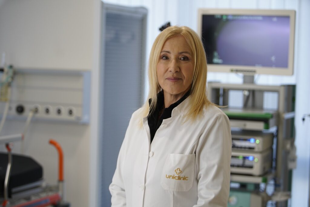 Prim. dr Tatjana Barać gastroenterolog u Uniclinic Banja Luka