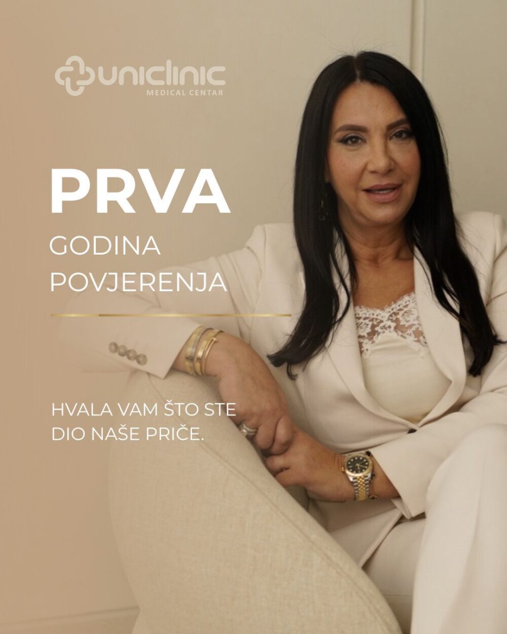 dr Cvijetić prva godina Uniclinic